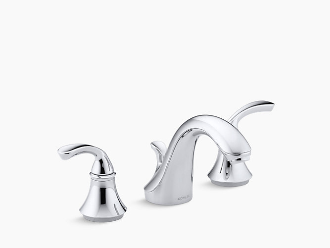 K 10272 4 Forte Widespread Sink Faucet With Sculpted Handles